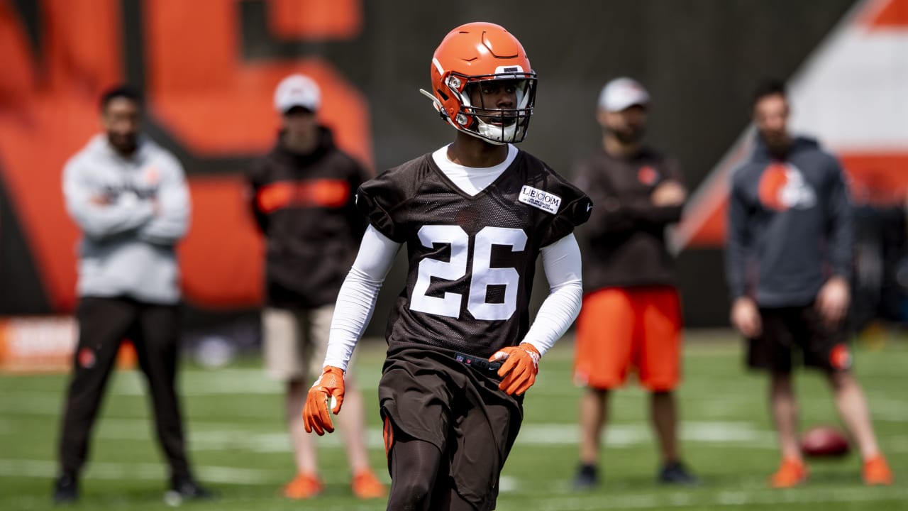 Greedy Williams Signed Orange Football Jersey