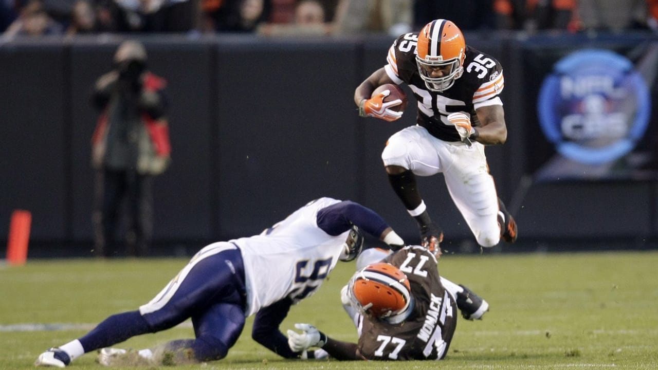 Photos Browns Chargers throughout the years