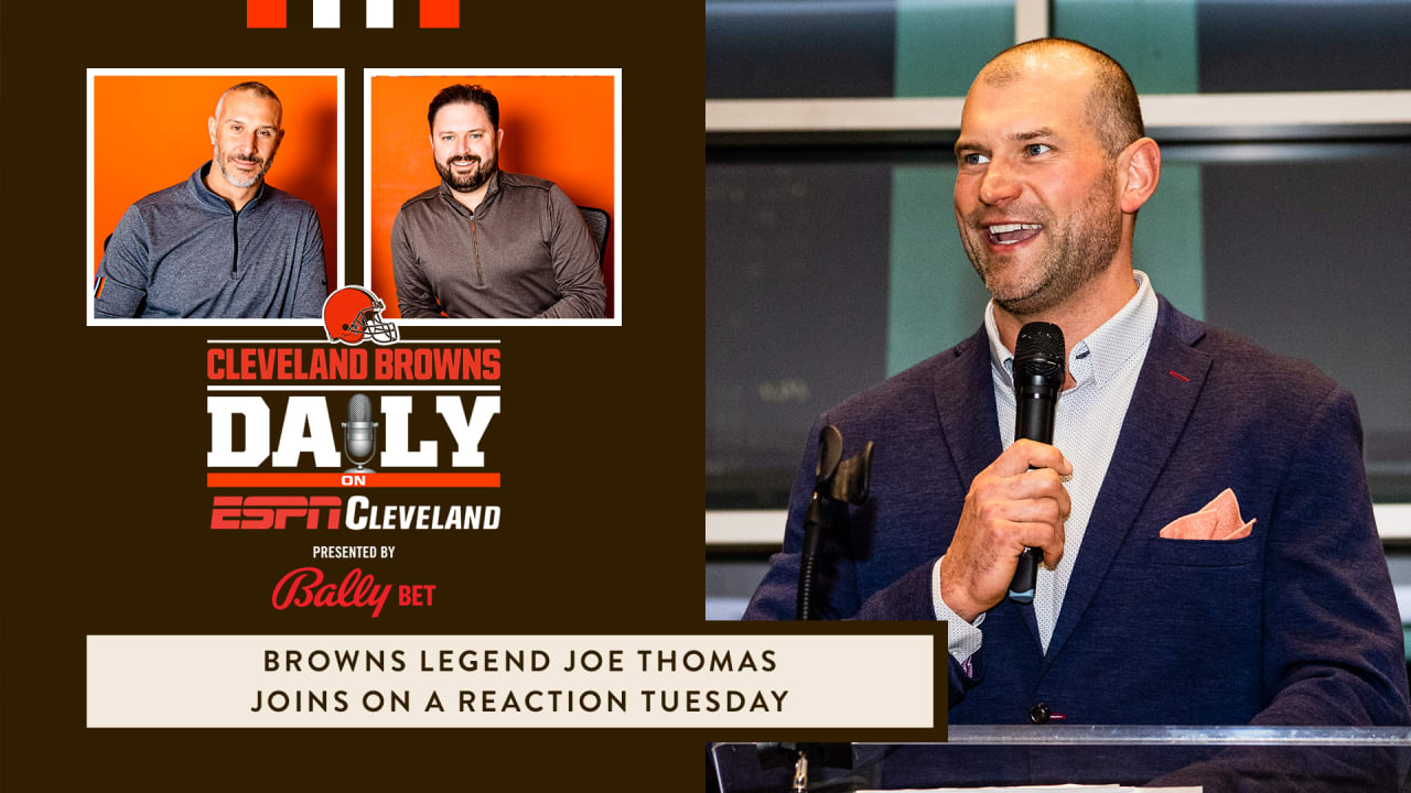 Cleveland Browns legend Joe Thomas will be TV analyst for preseason games