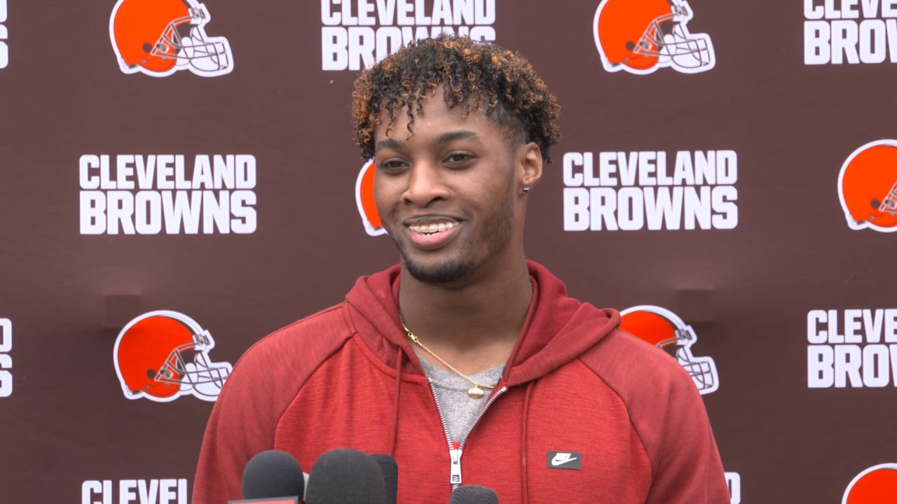 Denzel Ward Postgame Press Conference vs. Ravens