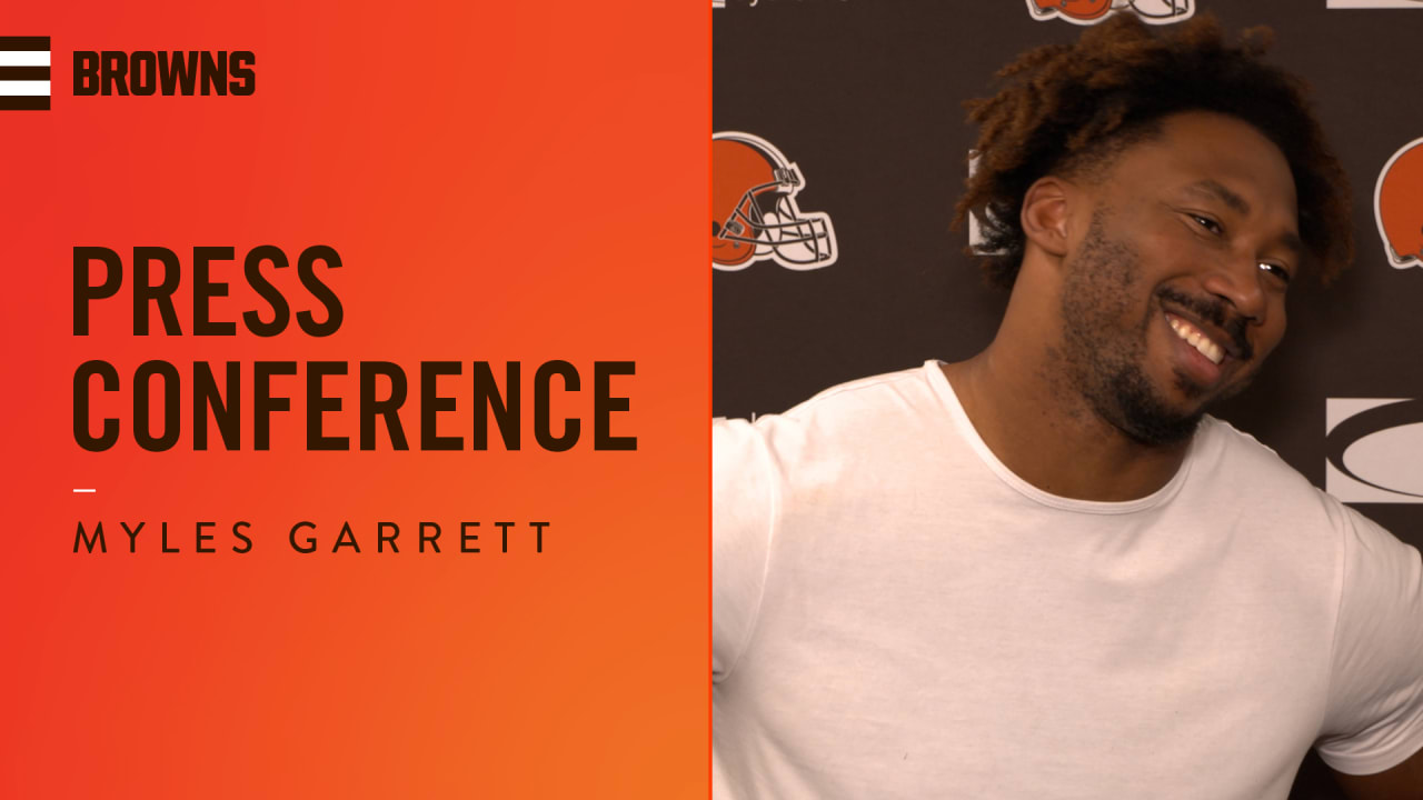 Myles Garrett vows to be 'legendary' and force turnovers; Keep an