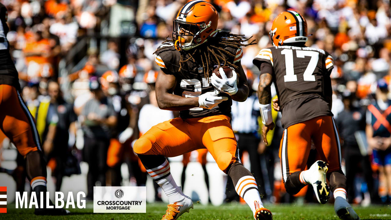 Browns Mailbag: How effective can Kareem Hunt be out in the backfield? - Vimarsana News