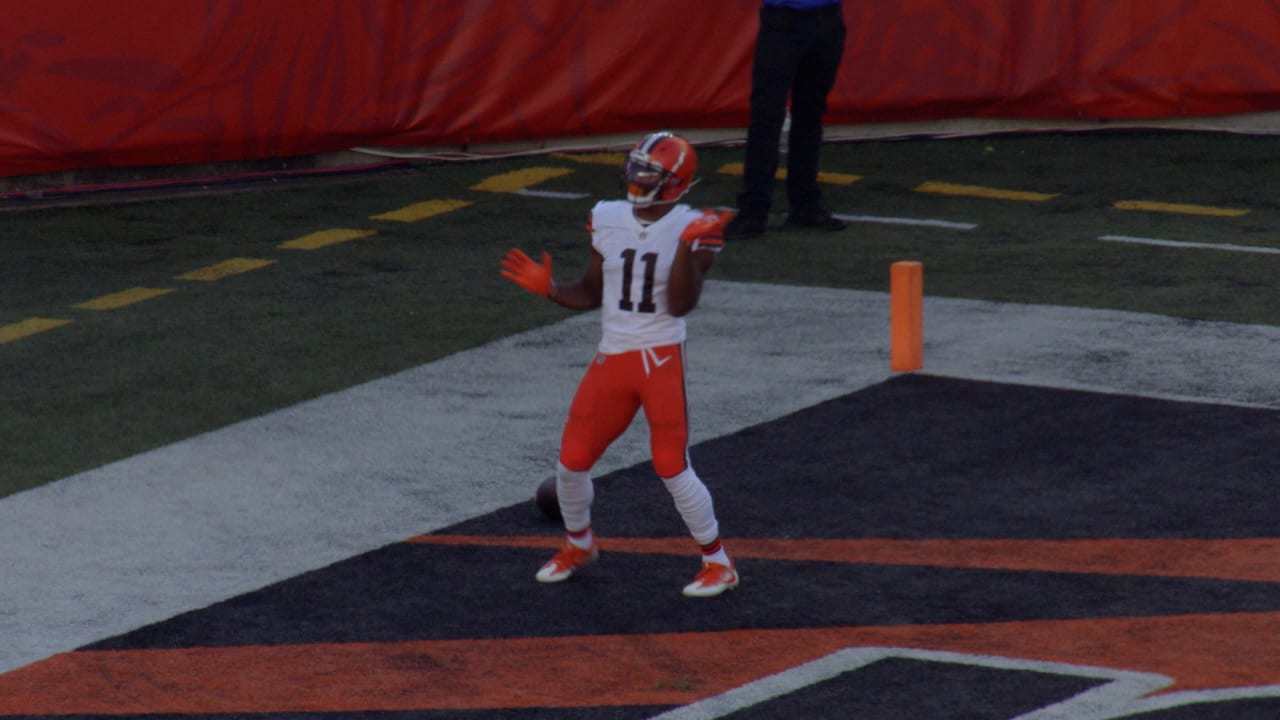 Cleveland Browns Donovan Peoples-Jones mastering sideline catches