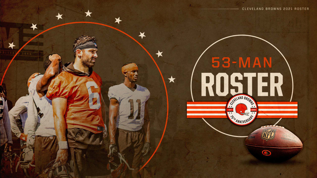 Cleveland Browns on X: our initial 53-man roster 