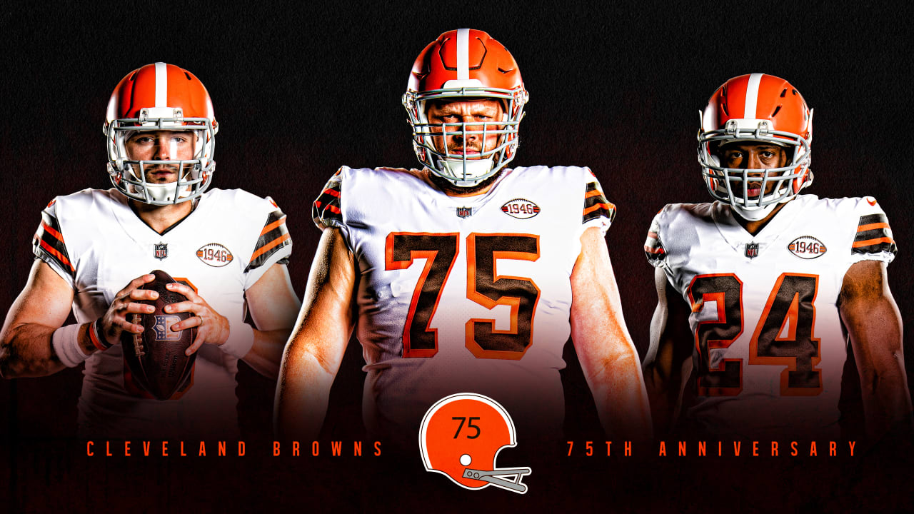 The Cleveland Browns unveil their new uniforms