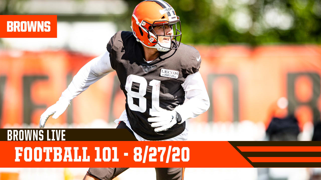 Browns Live: Football 101 - Play Action Boot Plays