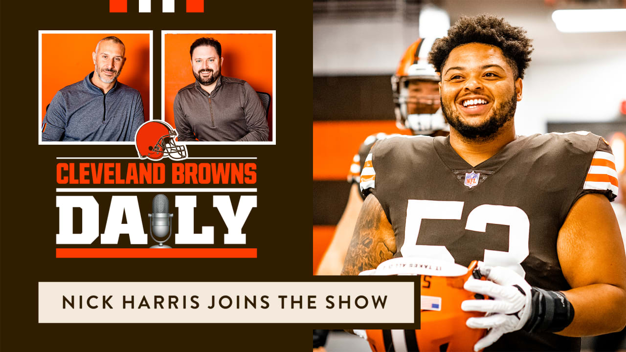 Shelby Harris Stops by the Set  Cleveland Browns Daily 