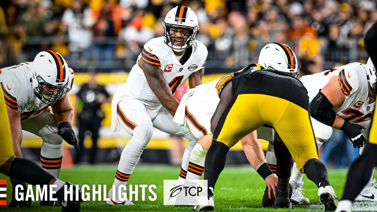 Game Highlights: Browns vs. Steelers