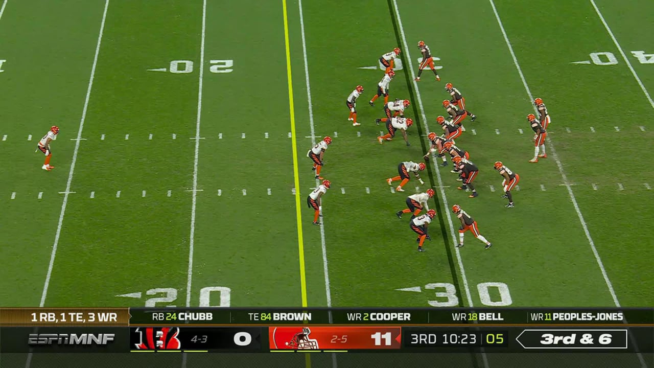 Nick Chubb mashes the accelerator on 21-yard run to put Browns in