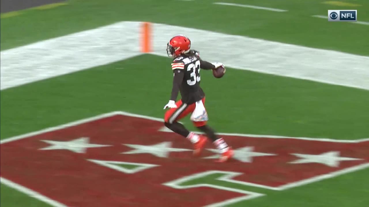 Can't-Miss Play: Cleveland Browns wide receiver Amari Cooper foot work at  the pylon extends Browns' lead to 13