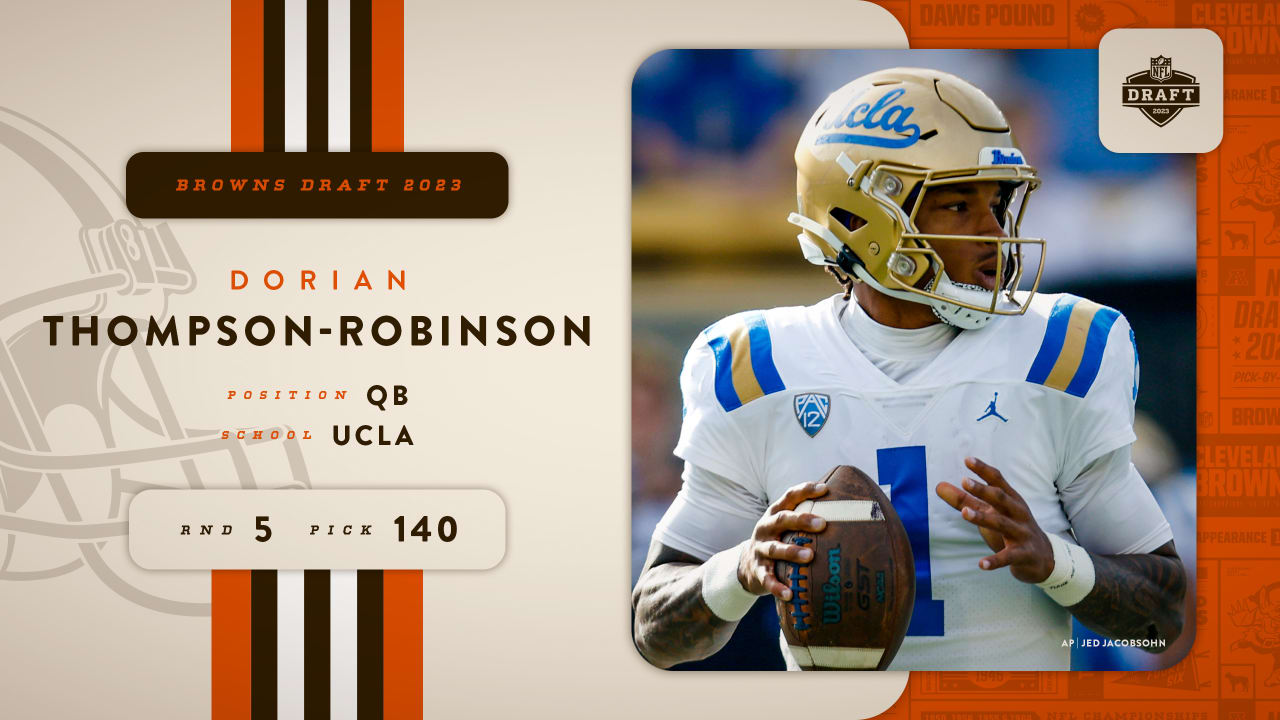 2023 NFL Draft: Quarterback Dorian Thompson-Robinson, UCLA, No. 140