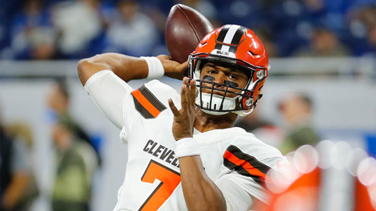 DeShone Kizer returns to Browns vs. Lions game