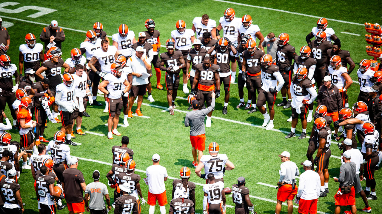 Browns unofficial depth chart versus Jaguars