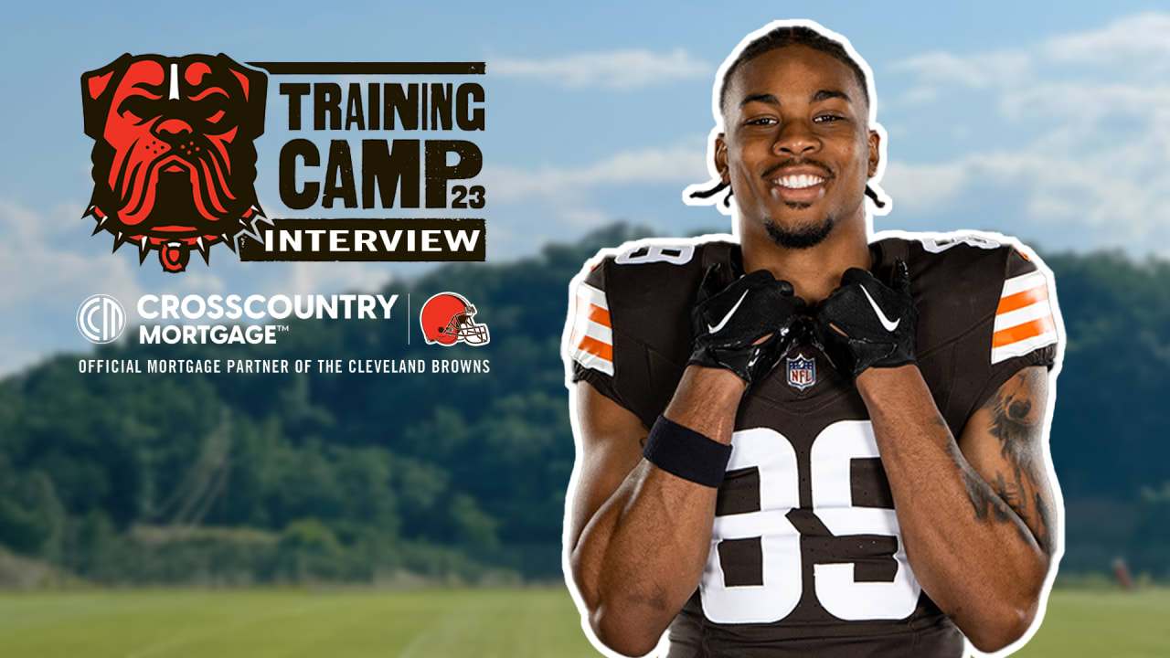 Exclusive Training Camp Interview with Cedric Tillman