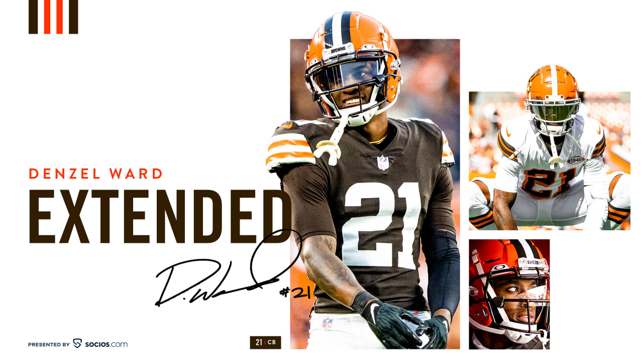 Browns Pro Bowl CB Denzel Ward signs 5-year contract extension