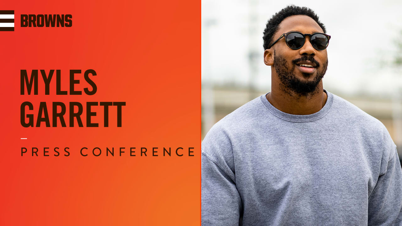 "Just trying to get 1% better" | Myles Garrett | Press Conference