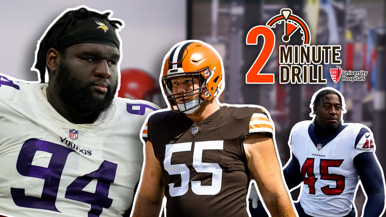Breaking News Free Agency Moves Cleveland Browns 2 Minute Drill