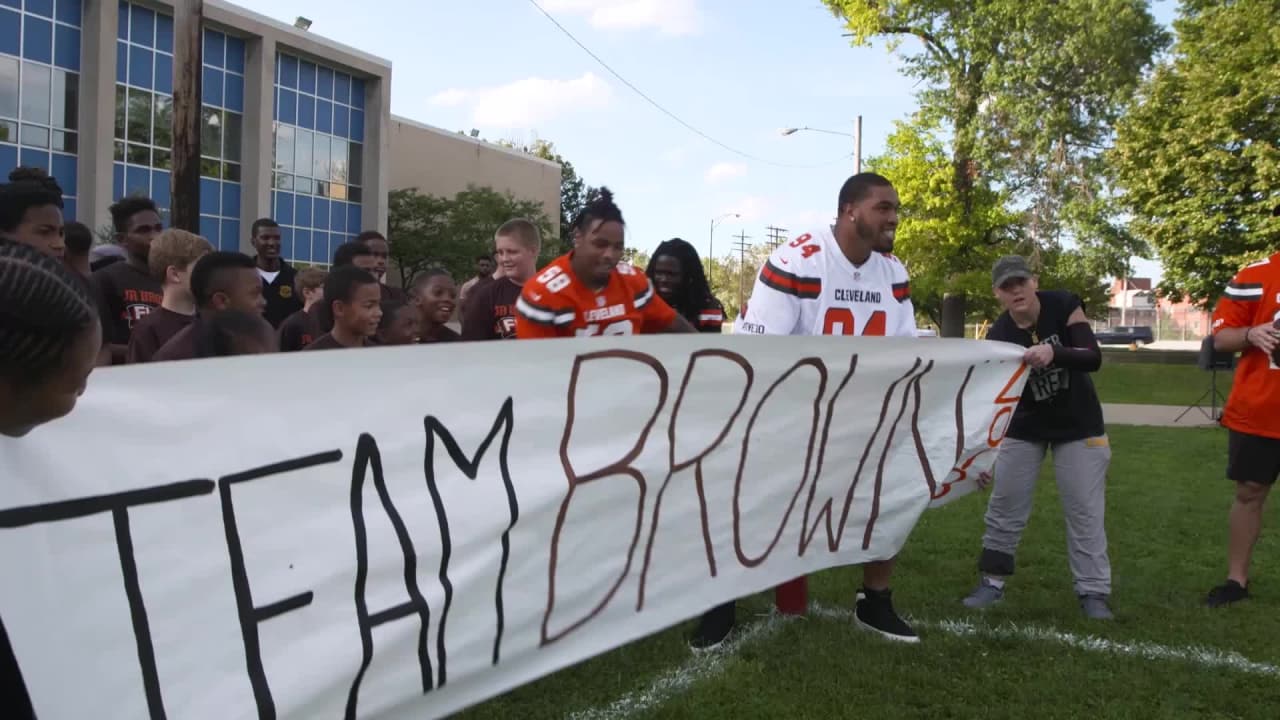 CB Denzel Ward named Cleveland Browns 2021 Walter Payton Man of the Year,  presented by Nationwide