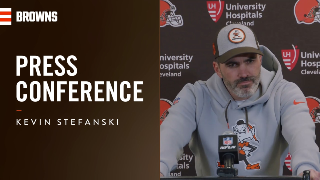 Kevin Stefanski Postgame Press Conference vs. Bengals