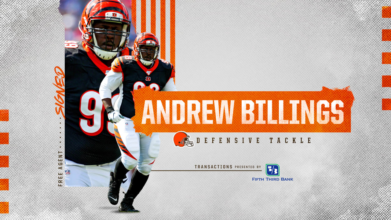 Browns Add Size To D-Line With Signing Of Dt Andrew Billings
