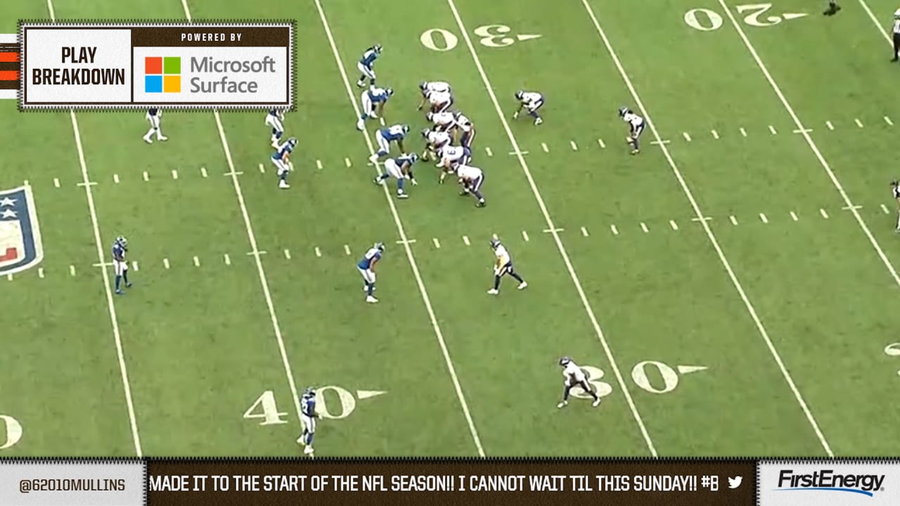 Play Breakdown Outside Zone Browns Live