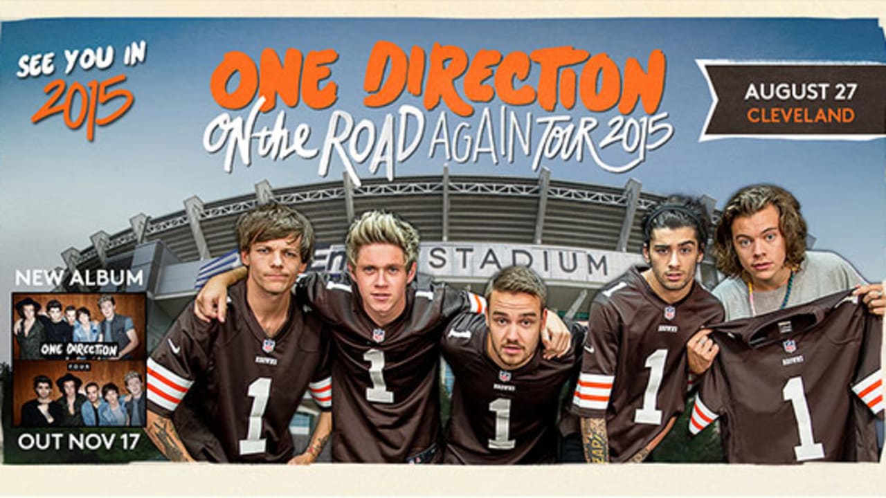 FirstEnergy Stadium to host One Direction during worldwide On The Road  Again 2015 stadium tour