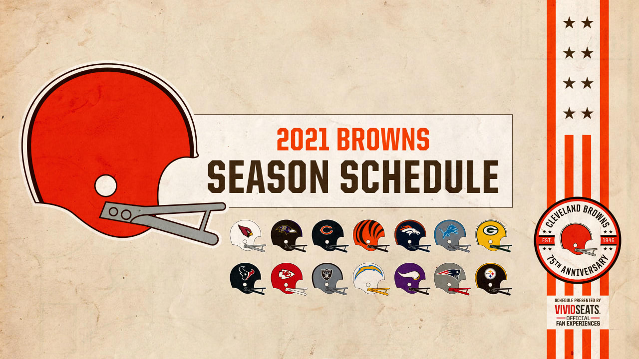 Printable 2021-2022 Cleveland Browns Schedule