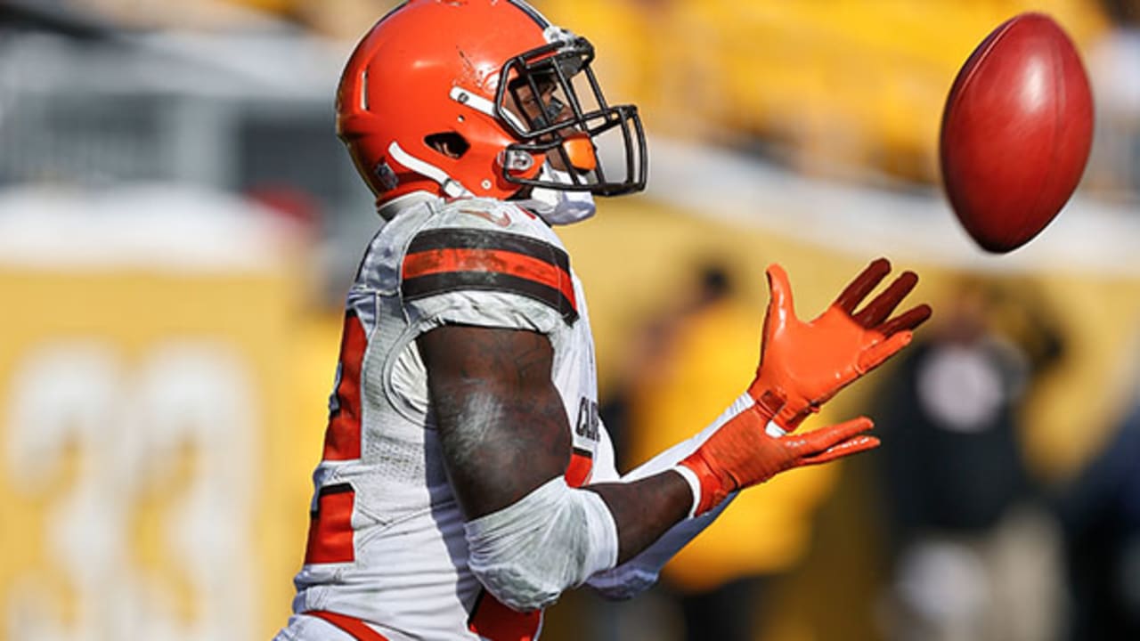 Browns receiver Antonio Callaway is back and ready for the Monday