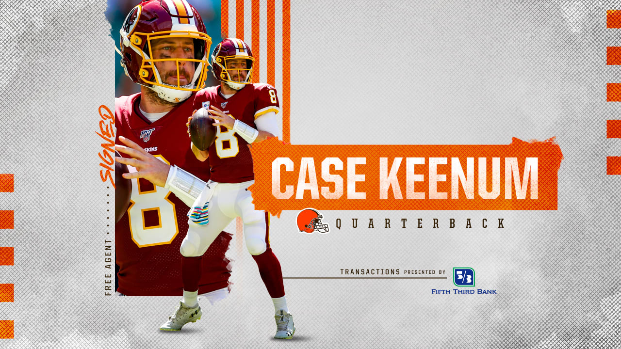 Case Keenum gives Browns veteran presence inside quarterbacks room