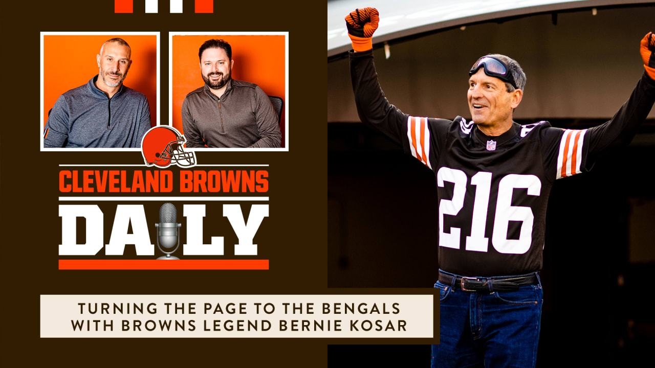 Cleveland Browns Daily – Turning the page to the Texans with Browns Legend  Bernie Kosar 