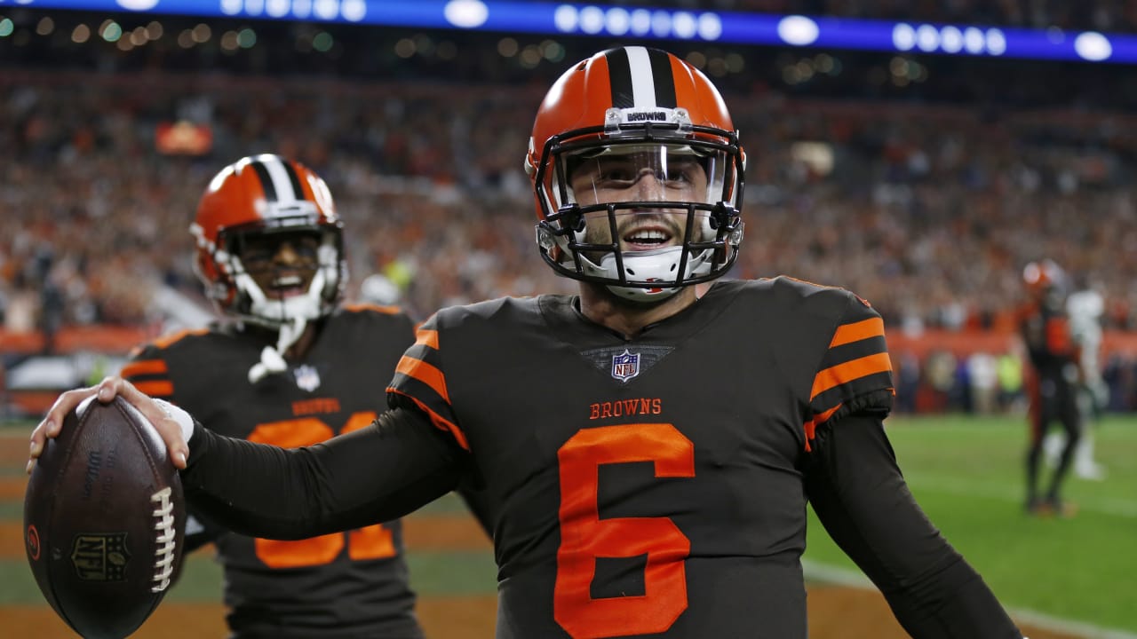 Baker Mayfield Ends Cleveland Browns' 635-Day Winless Streak - The