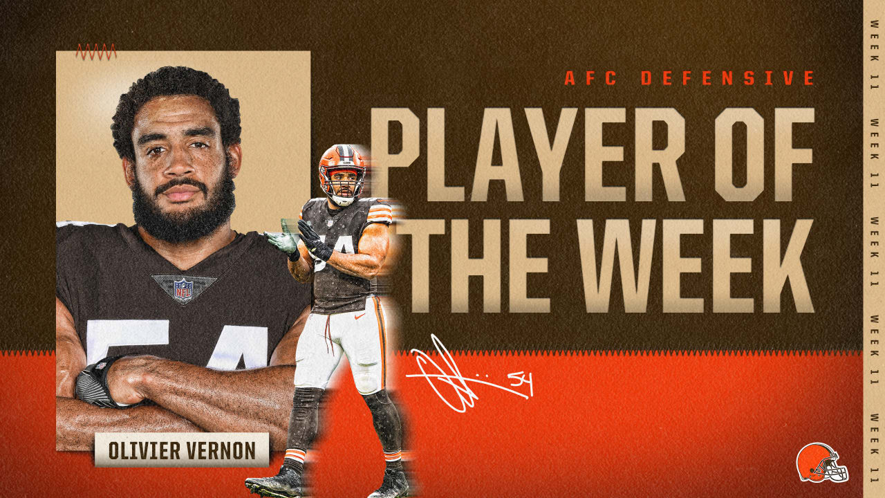 Cleveland Browns' Myles Garrett named AFC Defensive Player of Month