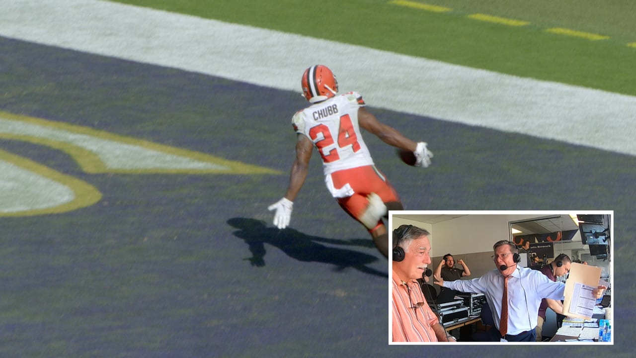 Nick Chubb shows off new Browns jersey with TikTok dance