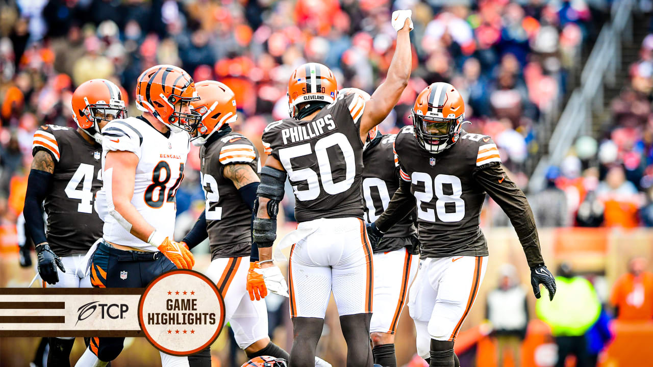 Game Highlights: Browns Vs. Bengals