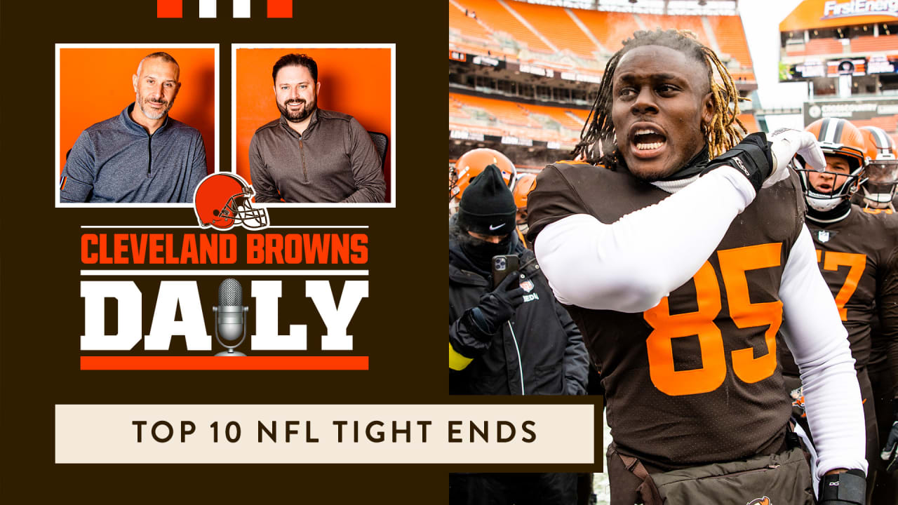 Top 10 NFL Tight Ends Cleveland Browns Daily