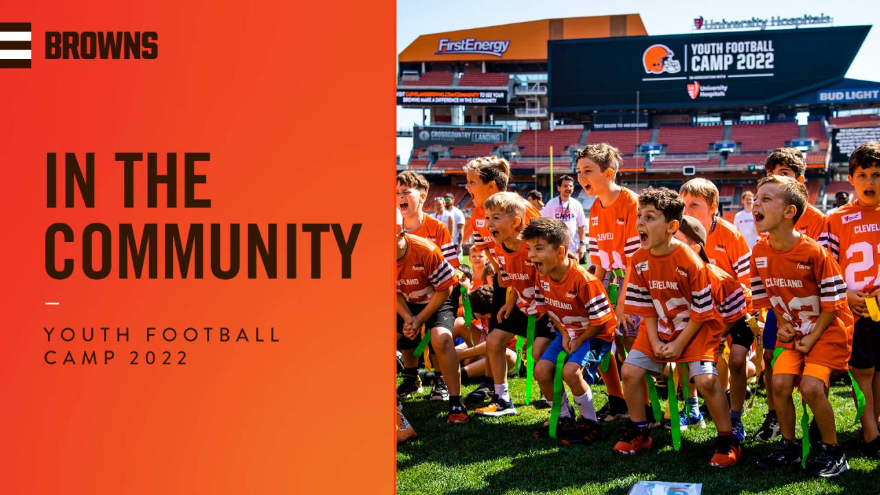 Cleveland Browns 2022 Youth Football Camp