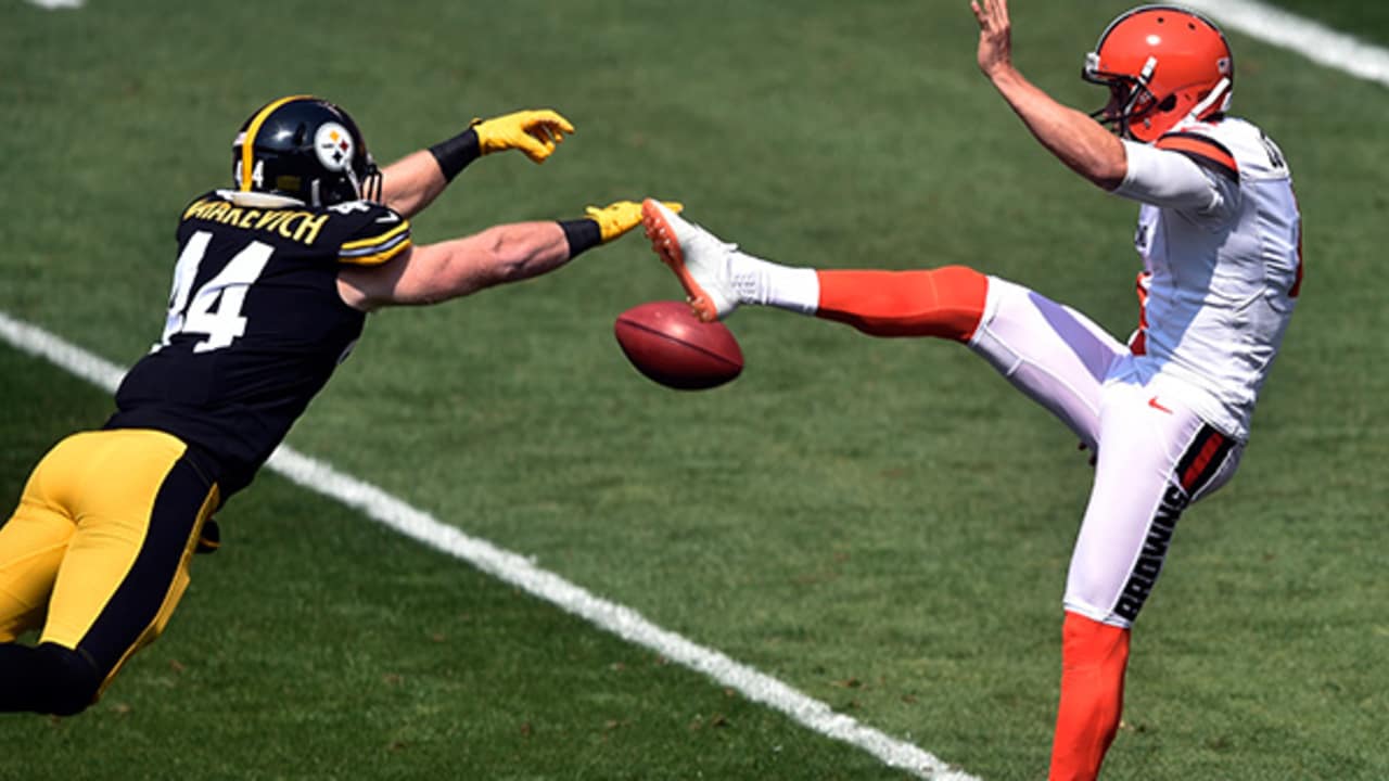 4 turning points Blocked punt challenges Browns with early adversity