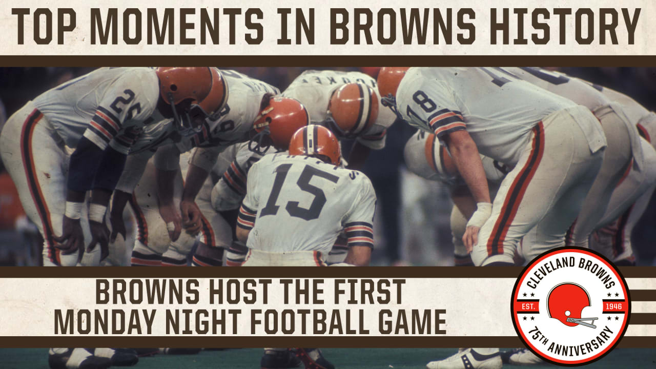 Top 75 Moments: No. 17 - Browns Beat Jets In First Ever Monday