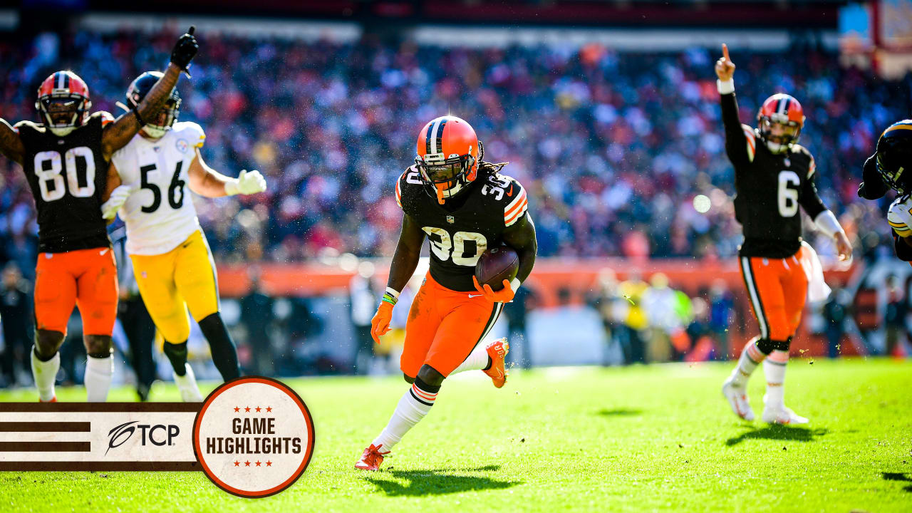 Game Highlights: Browns Vs. Steelers