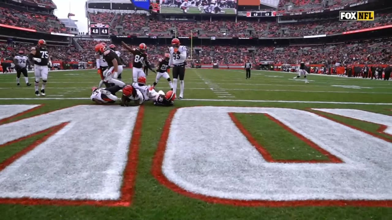 Socially-distanced Dawg Pound strangest site at Browns' home opener