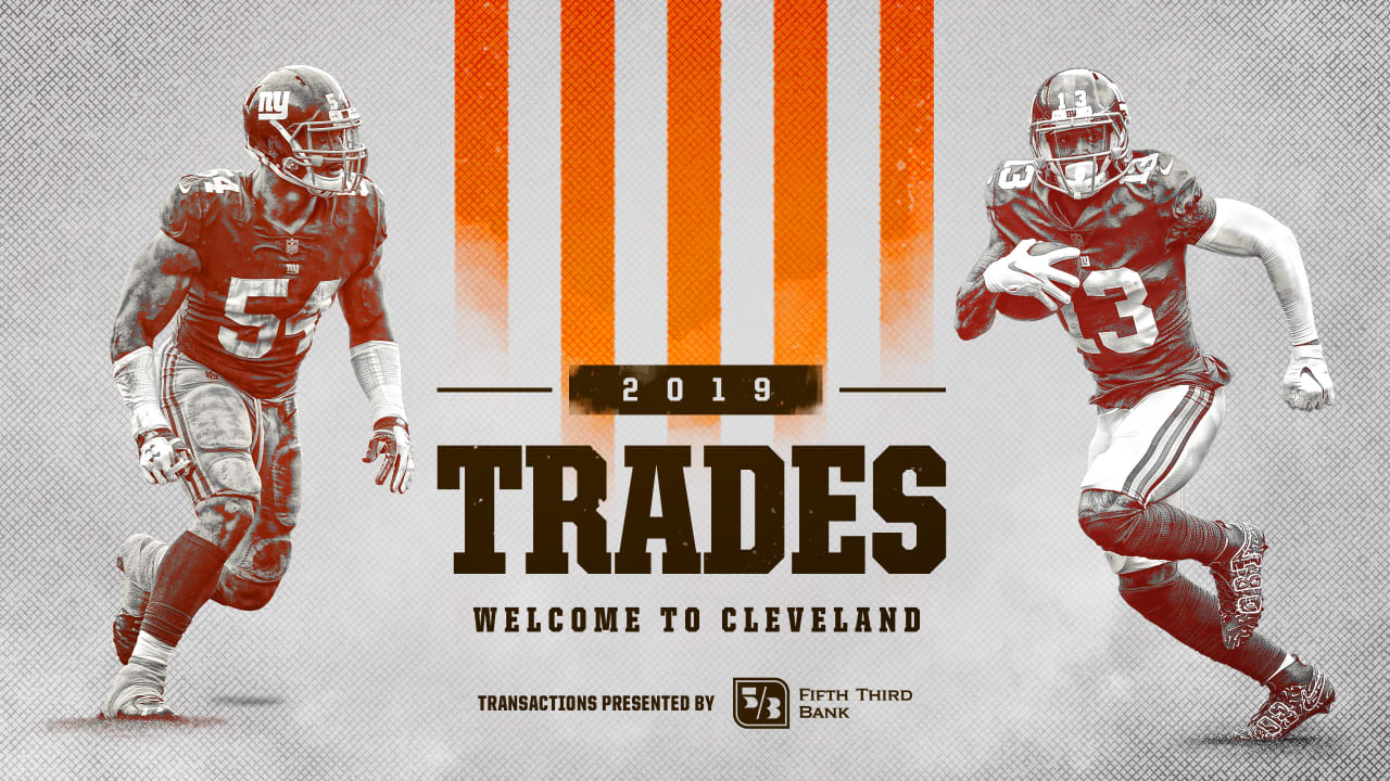 Browns' blockbuster trade with Giants brings All-Pro WR Odell Beckham Jr.,  Pro Bowl pass rusher Olivier Vernon to Cleveland