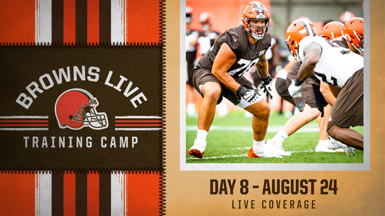 Browns Live Training Camp Day 8