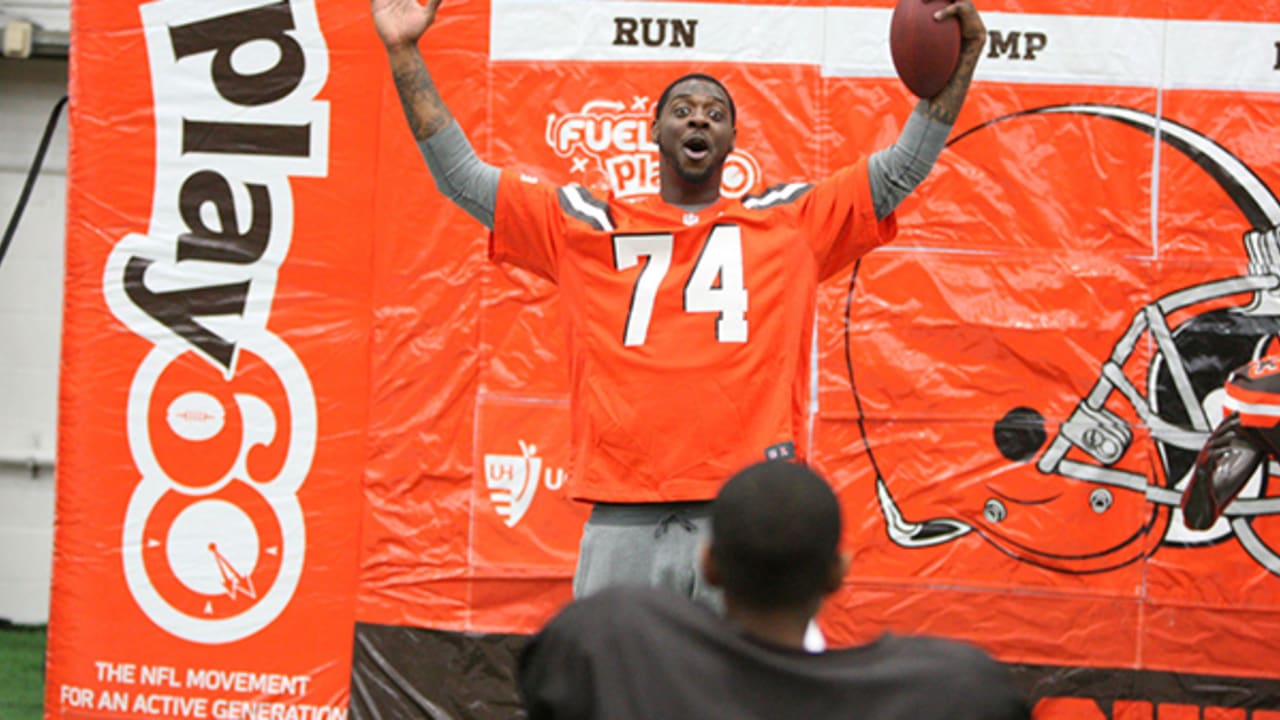 Browns host hundreds of Special Olympics athletes, coaches for