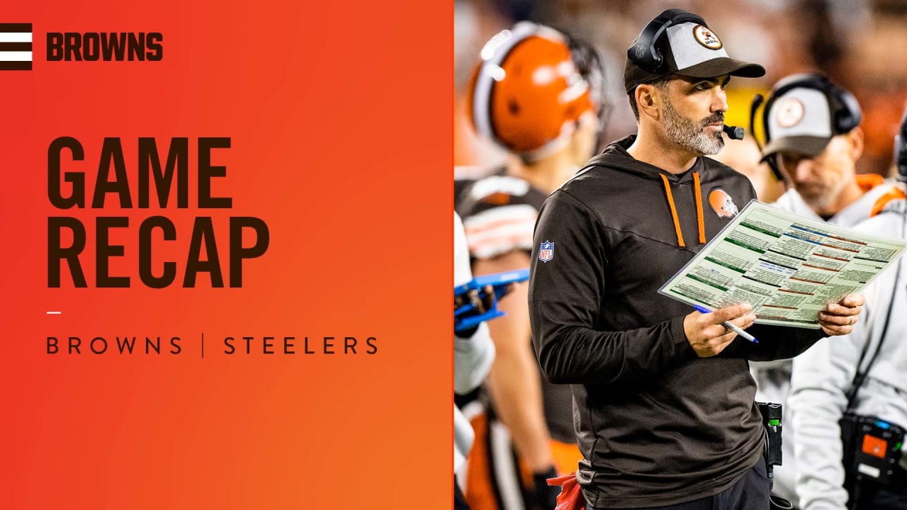 Cleveland Browns, Pittsburgh Steelers fight after the Browns' win: Recap,  score, stats and more 