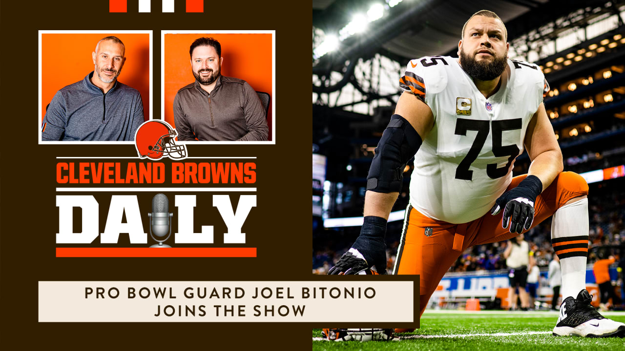 Joel Bitonio happy to use platform to help adopted home Cleveland