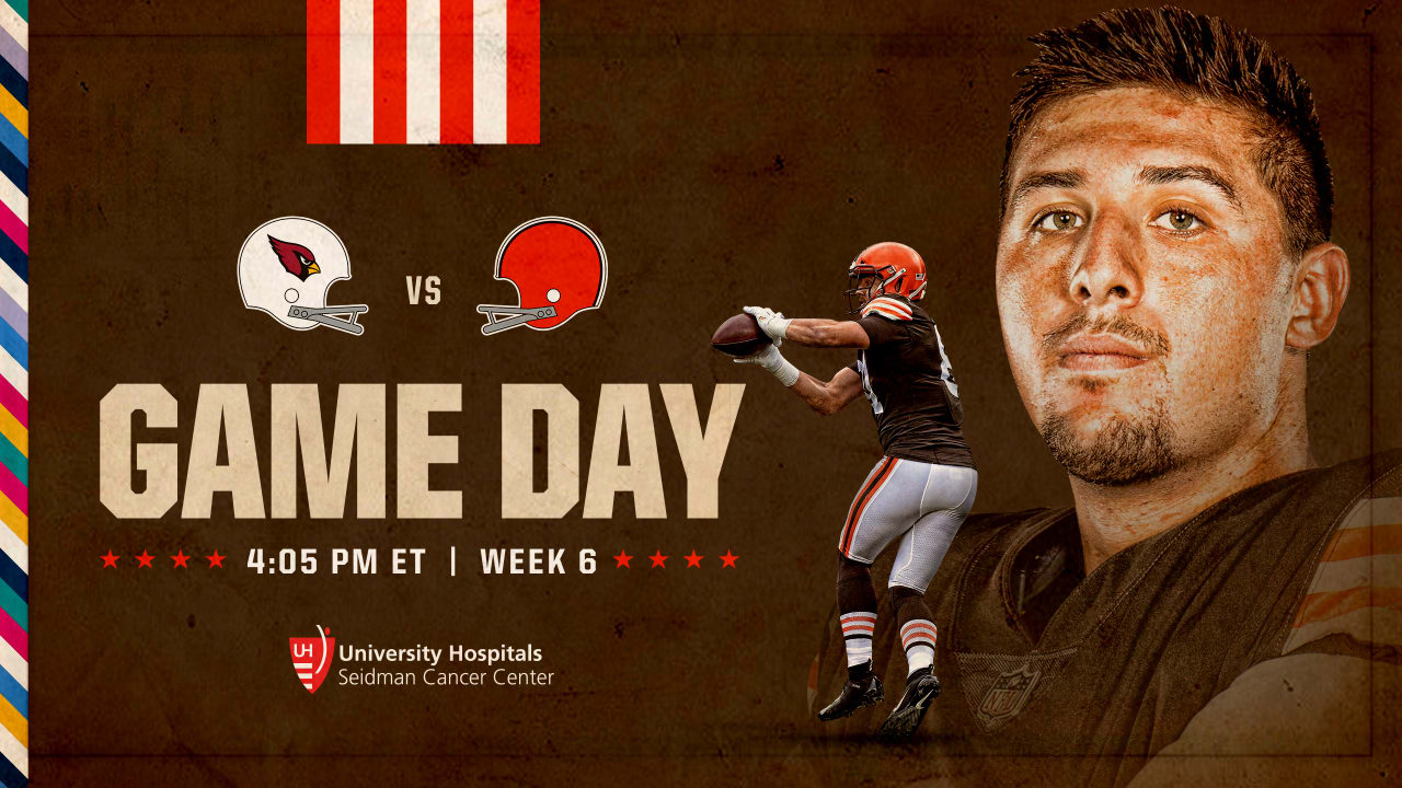 Browns vs. Cardinals Need to Know Game Day Information