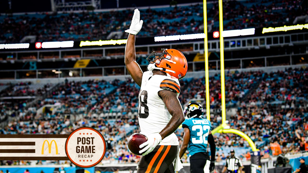 Browns win first preseason game 23-13 against Jaguars - Dawgs By Nature