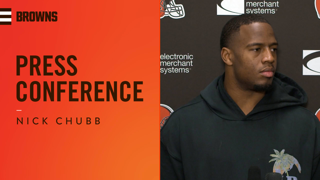 Nick Chubb, good on his word, is taking care of unfinished business