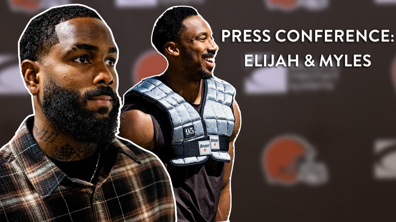 Cleveland Browns Open Locker Room Press Conferences 