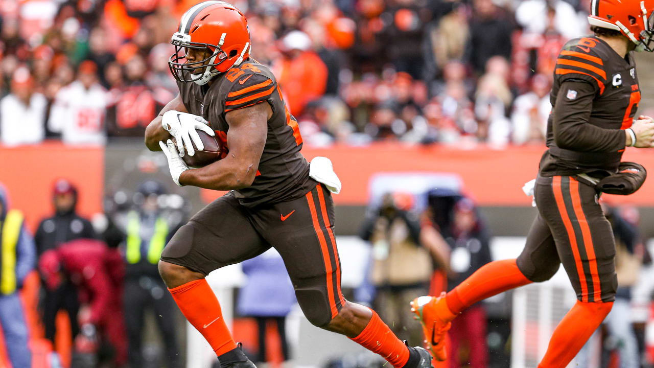 Cleveland Browns - For the second-straight week, Nick Chubb is up for the  FedEx Ground Player of the Week! VOTE »